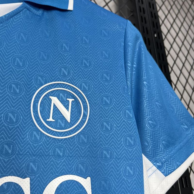 Camisa Napoli I 24/25 - Azul