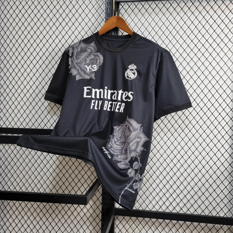 Camisa Edição Especial Y-3 Real Madrid 24/25 - Preto