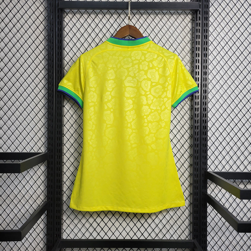 Camisa Seleção Brasil Feminino l 22/23 - Amarelo