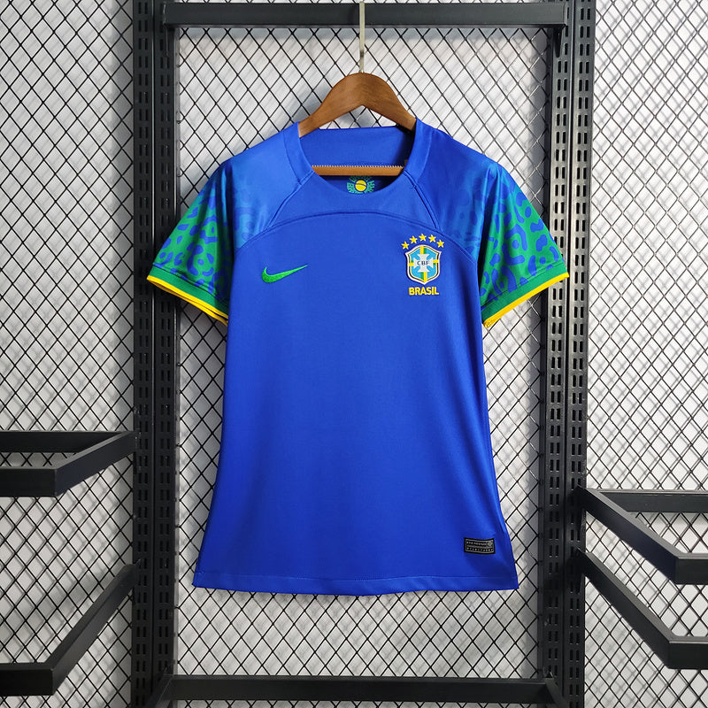 Camisa Seleção Brasil Feminino ll 22/23 - Azul