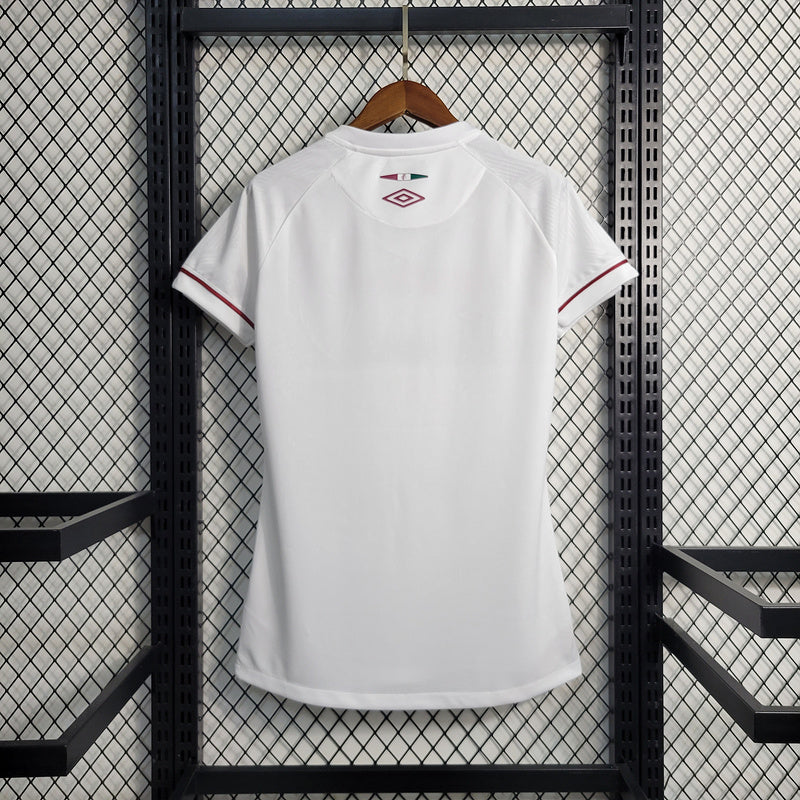 Camisa Feminina Fluminense Away II 23/24 - Branco