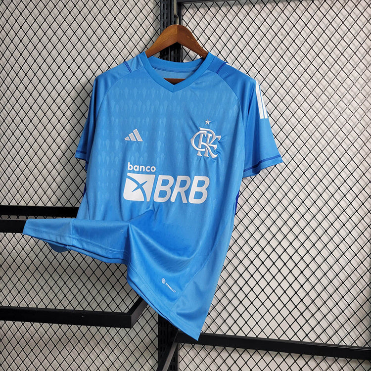 Camisa do Flamengo Goleiro 23/24 - Azul