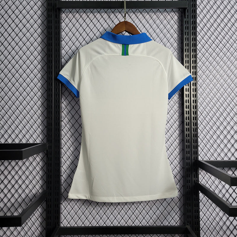 Camisa Brasil Feminino 19/20 Branco