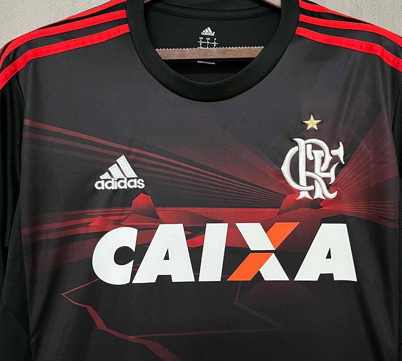 CAMISA FLAMENGO RETRÔ 2013/14 - Preto