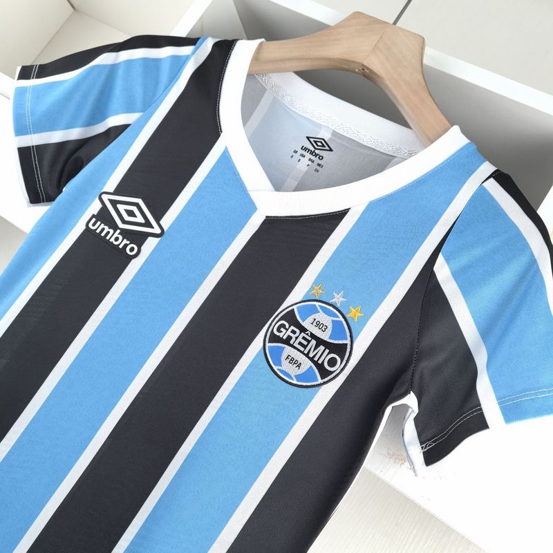 Camisa Gremio Titular Feminina 24/25 - Preto e Azul