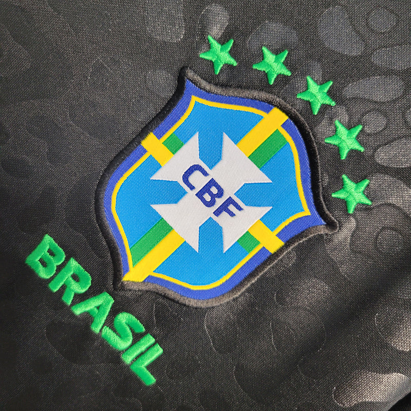 Camisa Seleção Brasil 22/23 - Preto