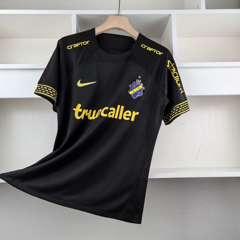 Camisa Aik I 24/25 - Preto e Amarelo