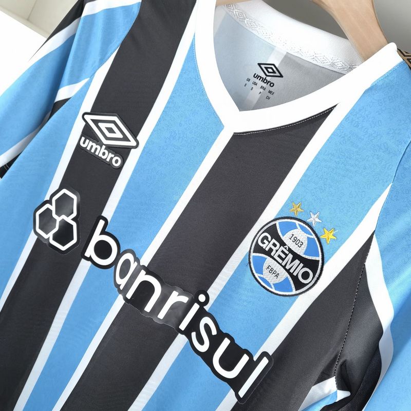 Camisa Gremio Titular 24/25 - Preto e Azul