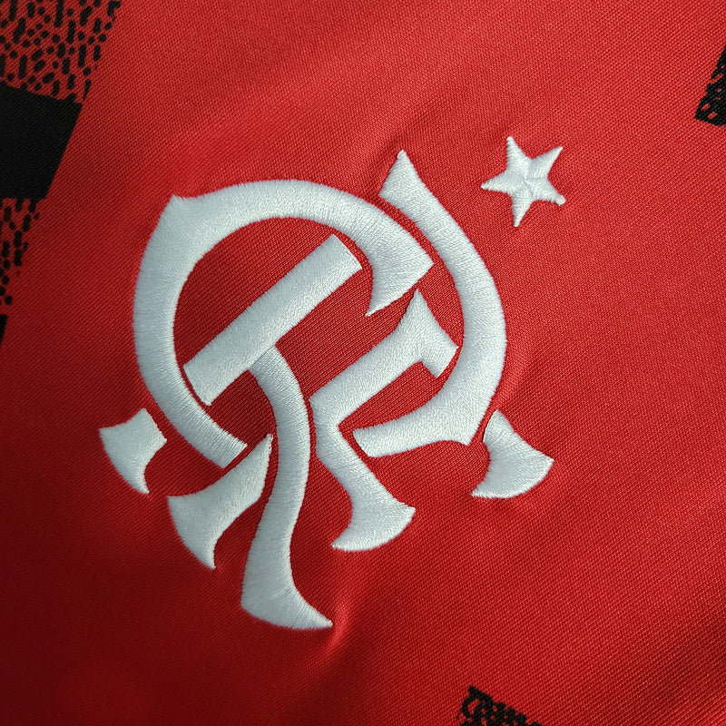 Camisa do Flamengo 23/24 -Vermelho