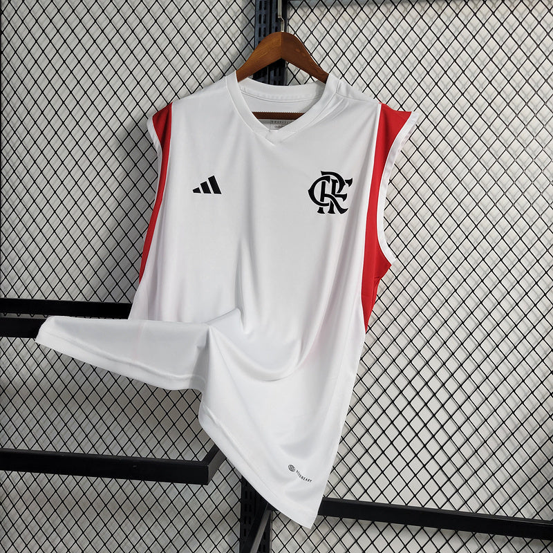 Regata Flamengo 23/24 - Treino - Branco