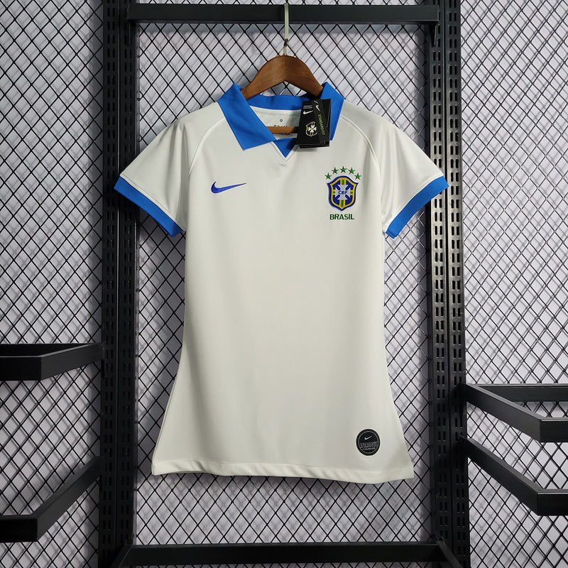 Camisa Brasil Feminino 19/20 Branco