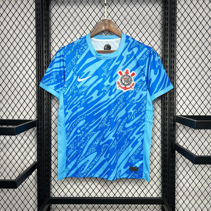 Camisa 24/25 Corinthians Goleiro - Azul