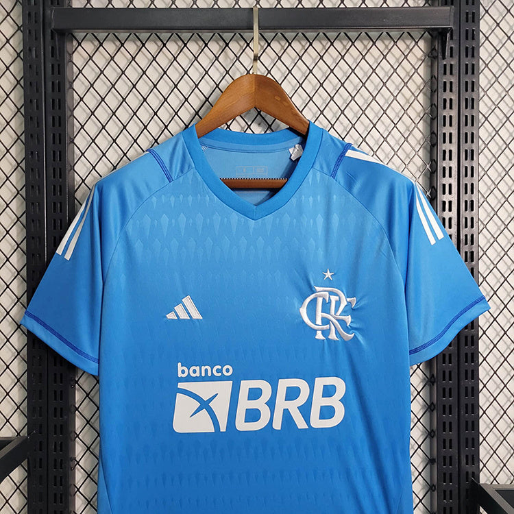 Camisa do Flamengo Goleiro 23/24 - Azul