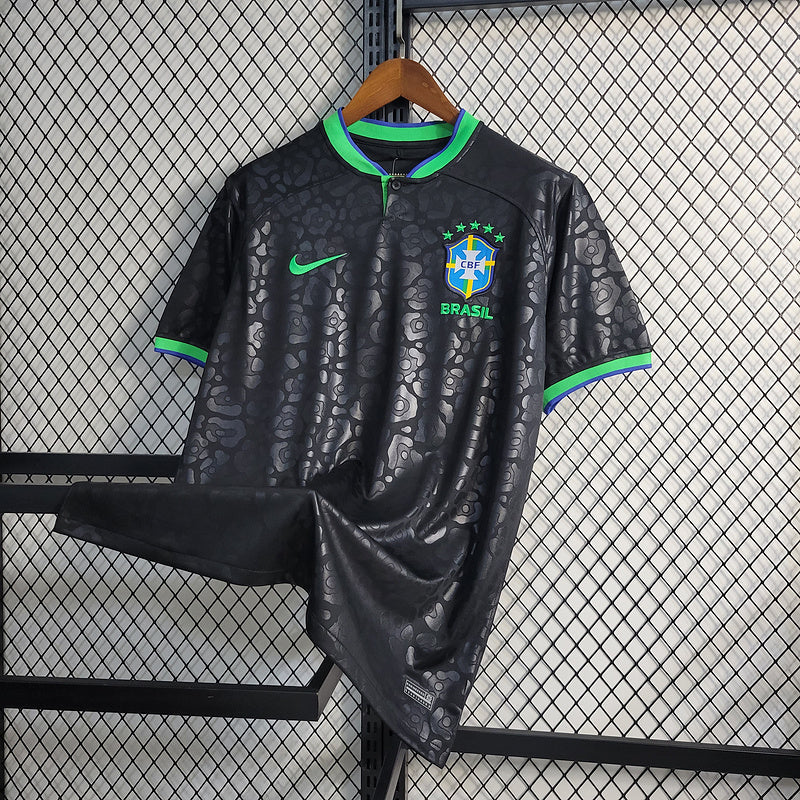 Camisa Seleção Brasil 22/23 - Preto