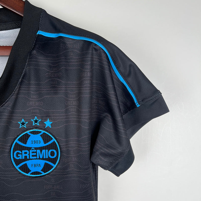 Camisa Feminina Grêmio 23/24 Third - Preto