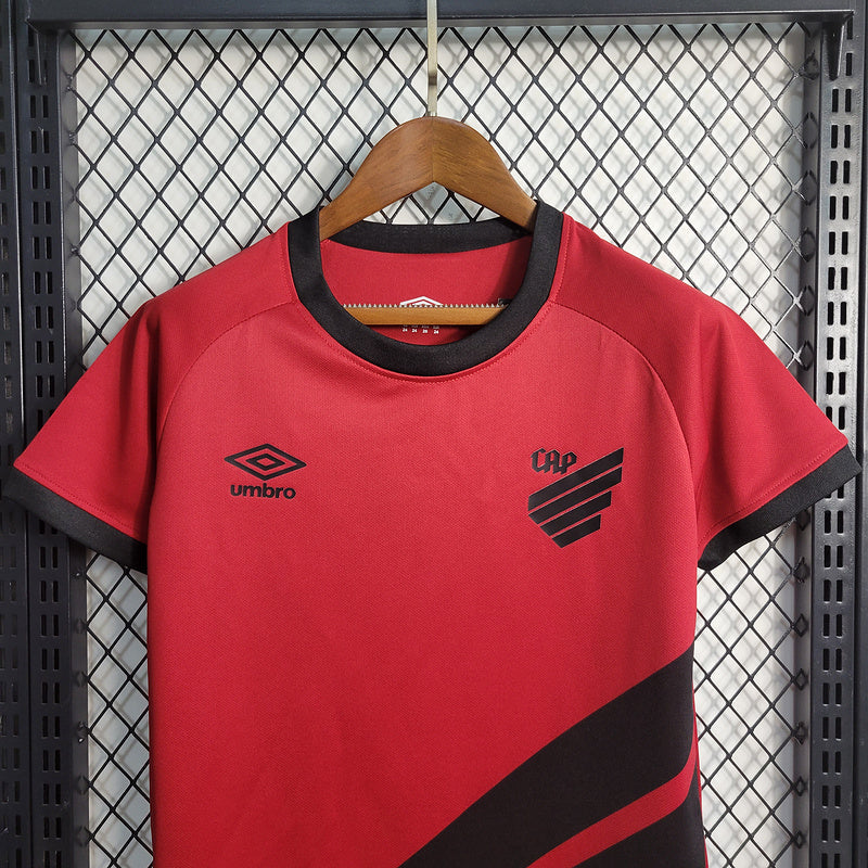 Kids Athletico Paranaense l 2023∕24 Preto-Vermelho