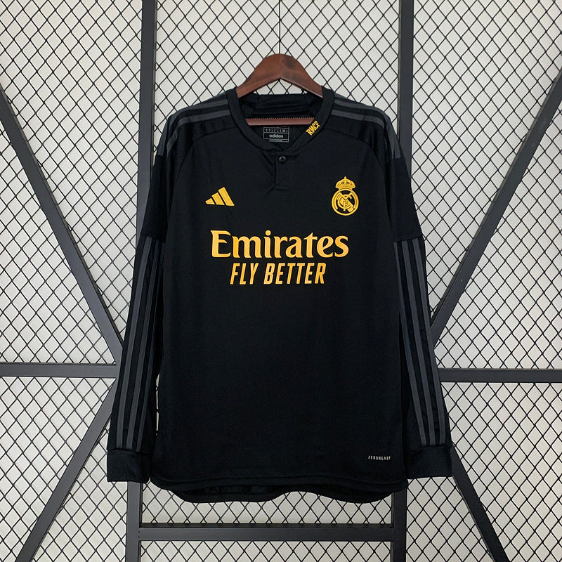 Camisa Real Madrid Manga Longa 23/24 Third III