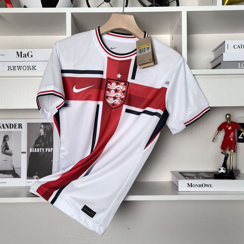 Camisa Seleção da Inglaterra Edição Especial 24/25 - Vermelho e Branco