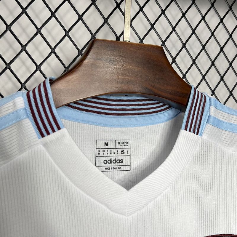 Camisa Aston Villa II 24/25 - Branco