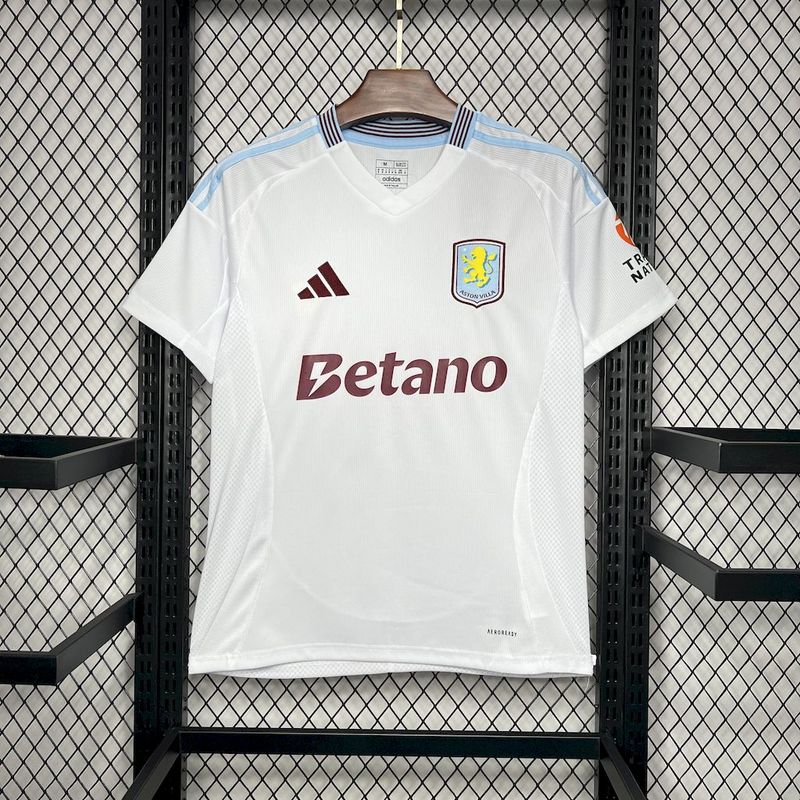 Camisa Aston Villa II 24/25 - Branco