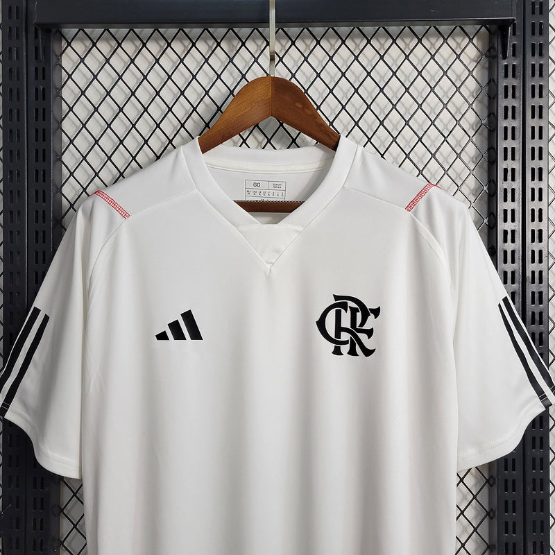 Camisa do Flamengo Treino 23/24 - Branco