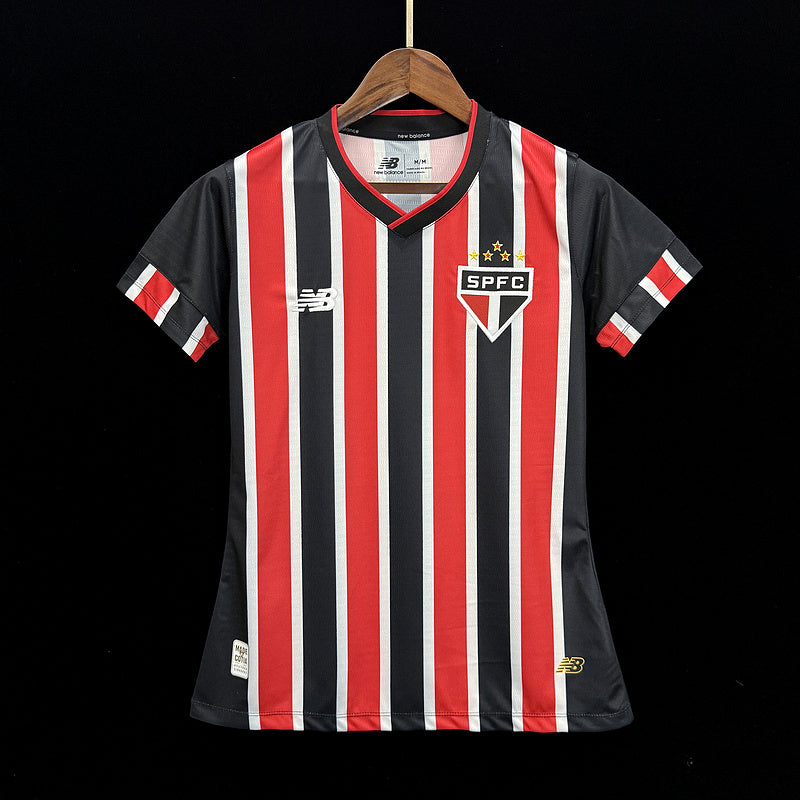 Camisa Feminina do São Paulo Away II 24/25 - Listrada