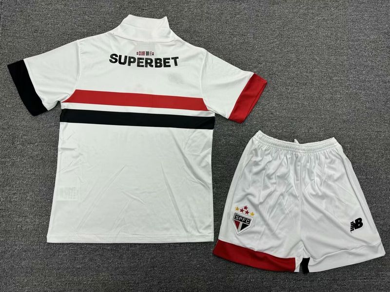 Kit Infantil São Paulo 24/25 New Balance - Branco