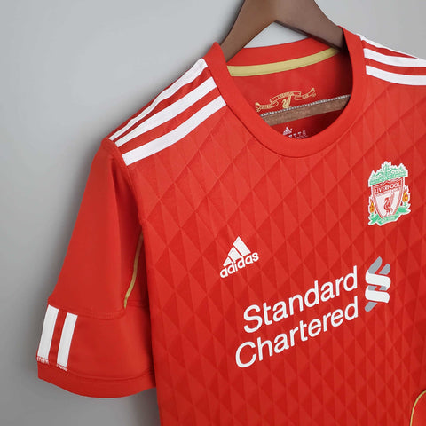 Camisa Liverpool Retrô 2010/2011 Vermelha - Adidas