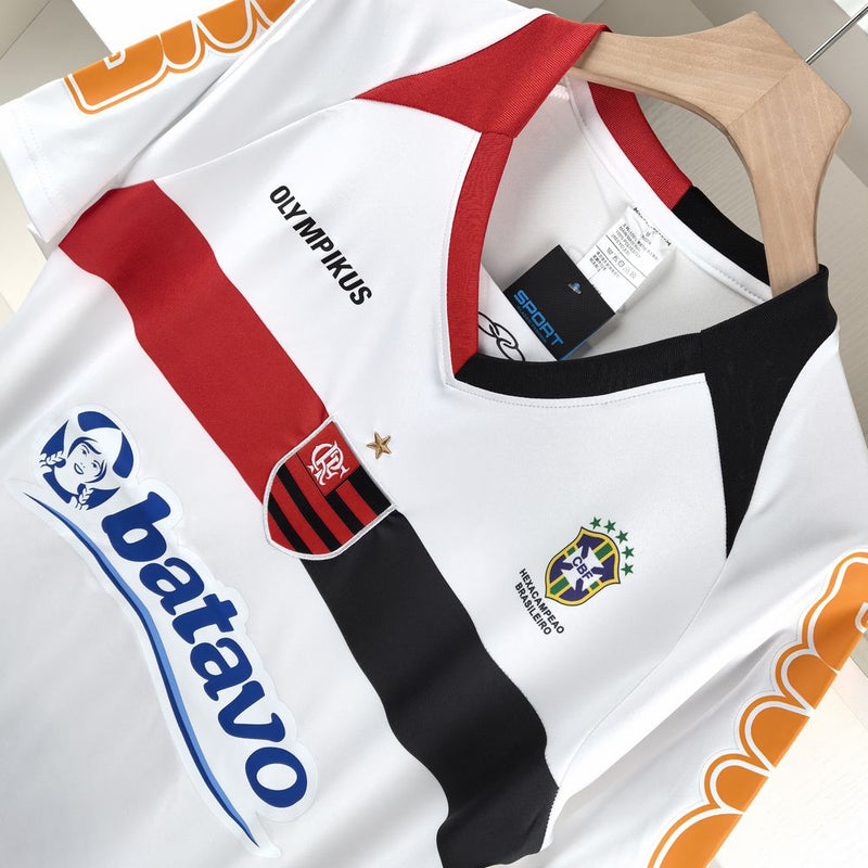 Camisa Flamengo Retrô 2010 - Branco