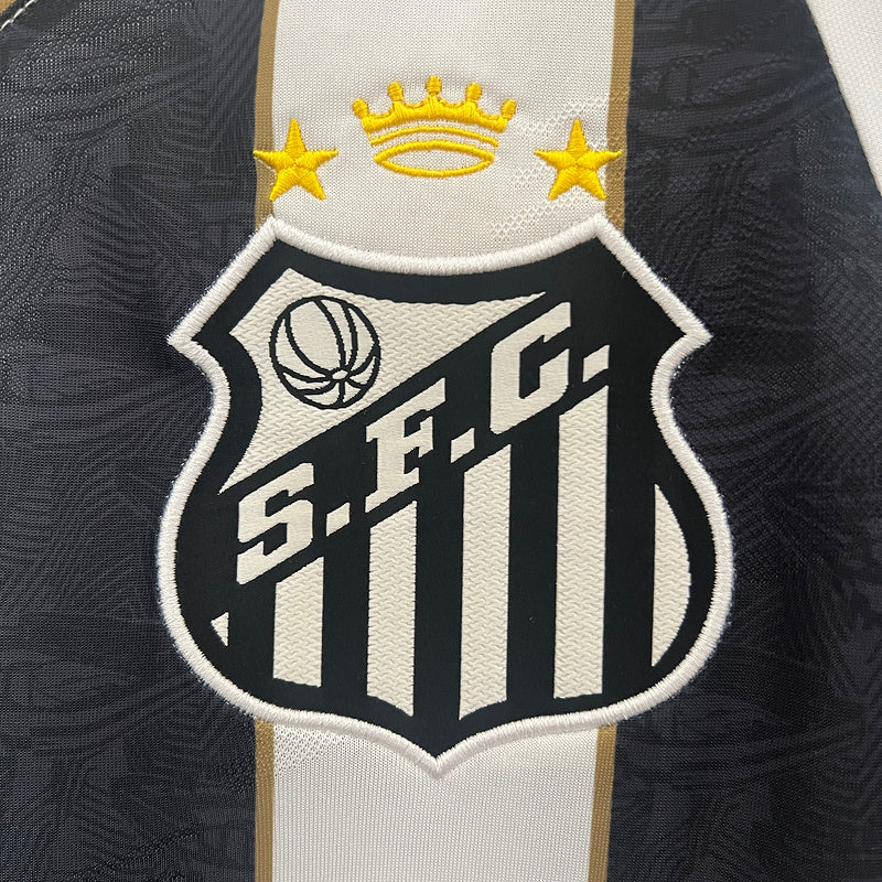 Camisa 24∕25 Santos away all sponsors S-4XL(B169)