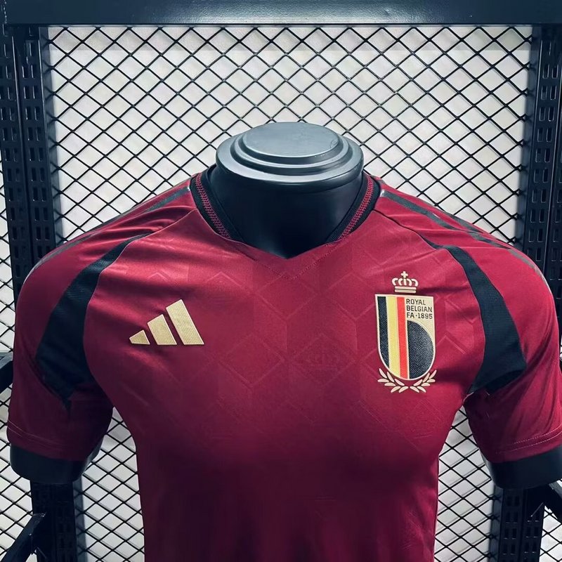 Player Belgium 2024∕25 Euro Home Jersey Player Version(456C)