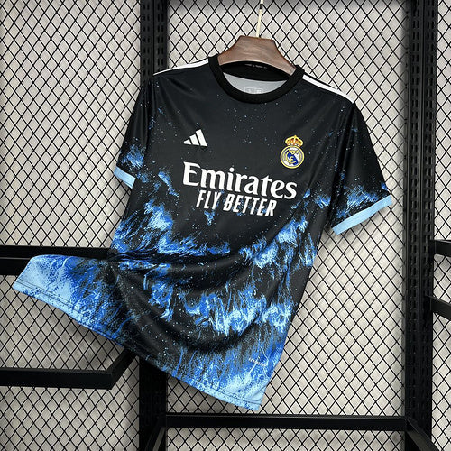 Real Madrid 2024∕25 Ocean Blue Jersey S-XXL(E81C)