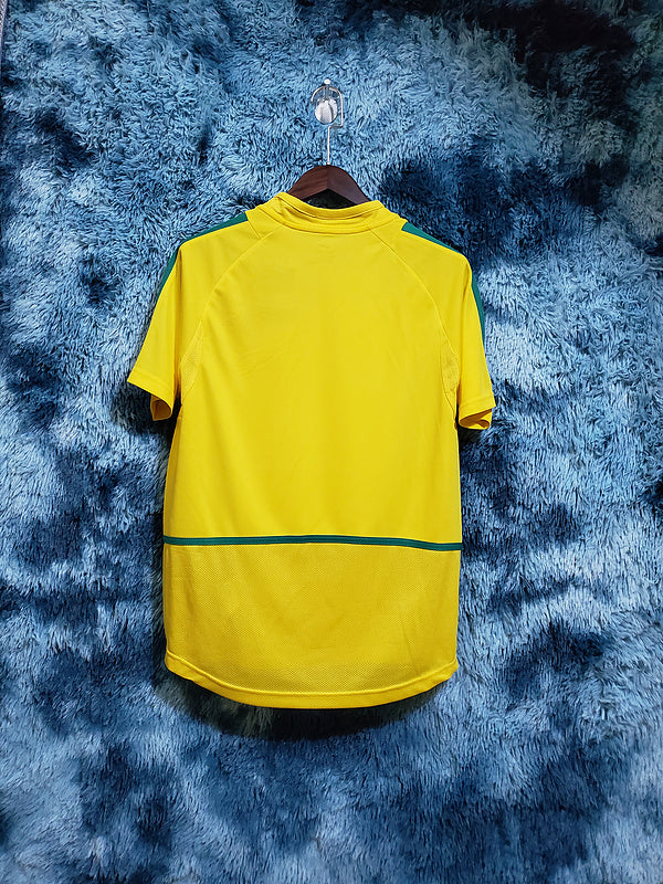 Retro Retro 2002 Brazil home S-XXL(7FAC)