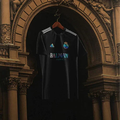 Camisa Real Madrid 23/24 Lançamento Edição Especial Balmain Paris