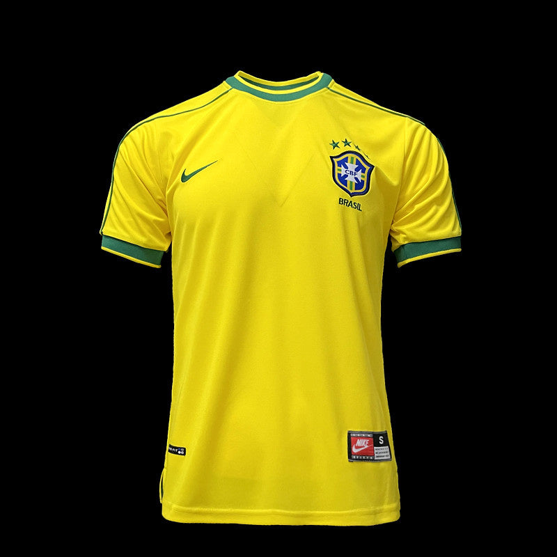 Retro Retro 1998 Brazil home S-XXL(ABE5)