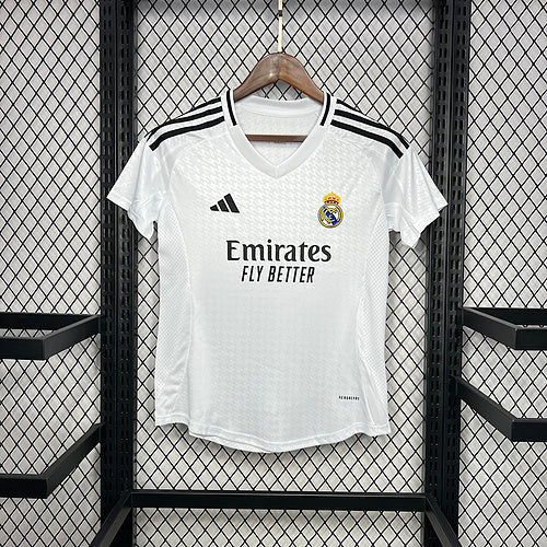 Women Real Madrid 2024∕25 Home Womens Jersey(1F2D)