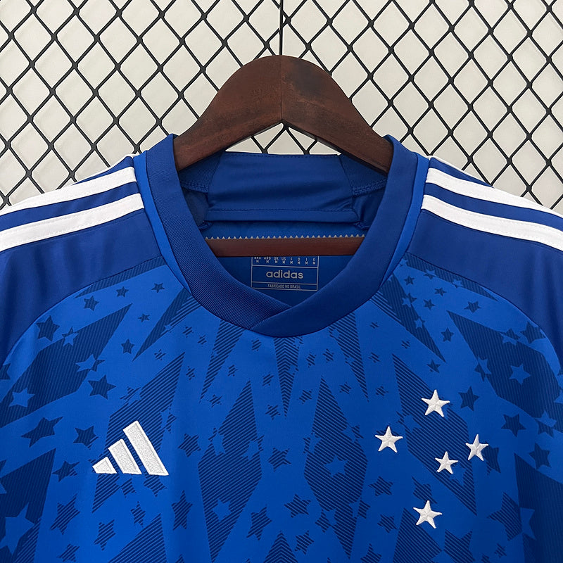 Camisa 24∕25 Cruzeiro Home S-4XL(08F2)