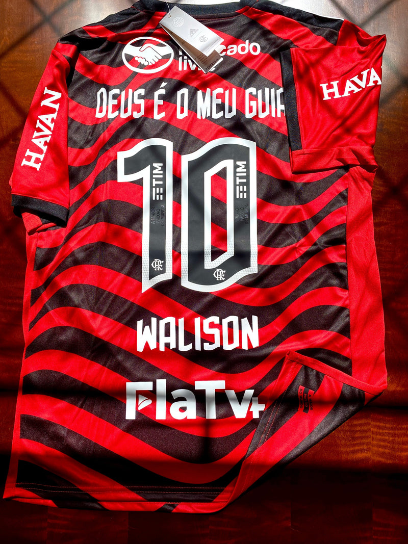 Camisa Flamengo III 22/23 Adidas - Rubro Negro