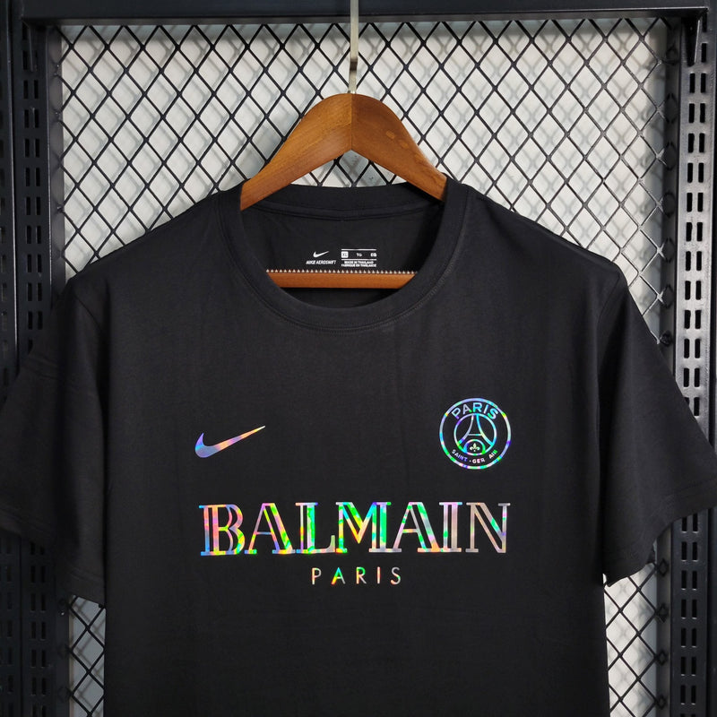 Camisa PSG 23/24 Lançamento Edição Especial Balmain Paris