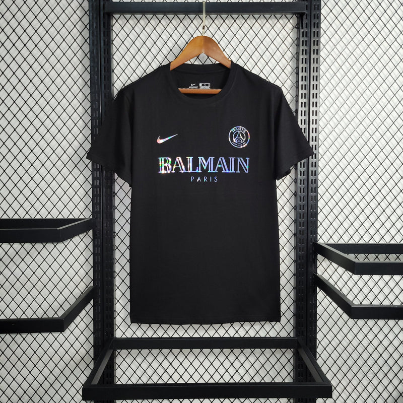 Camisa PSG 23/24 Lançamento Edição Especial Balmain Paris