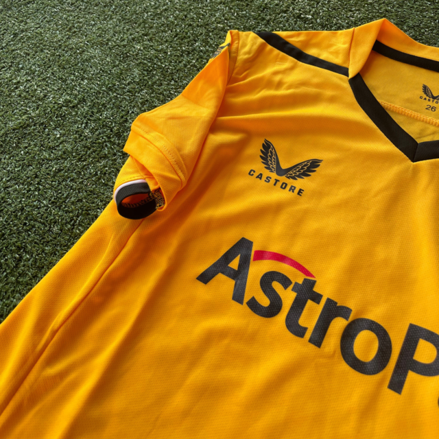 Camisa Wolverhampton I 23/24- Masculino Torcedor - Amarelo