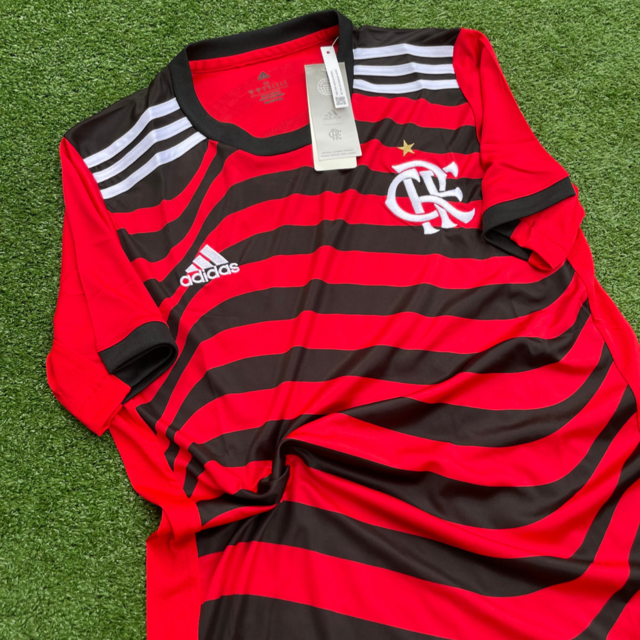 Camisa Flamengo III 22/23 Adidas - Rubro Negro