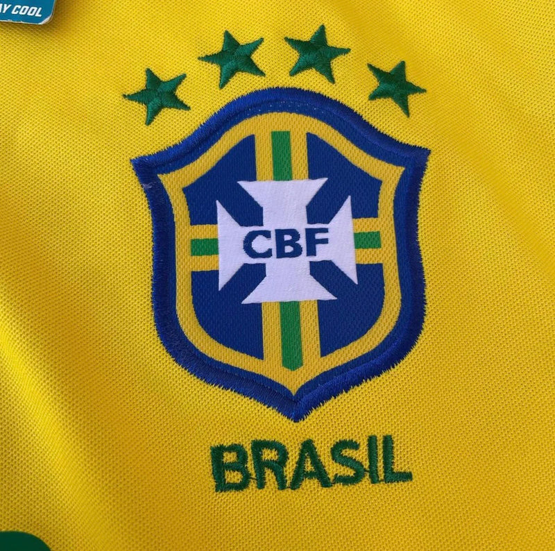 CAMISA SELEÇÃO BRASILEIRA 2002 RETRÔ