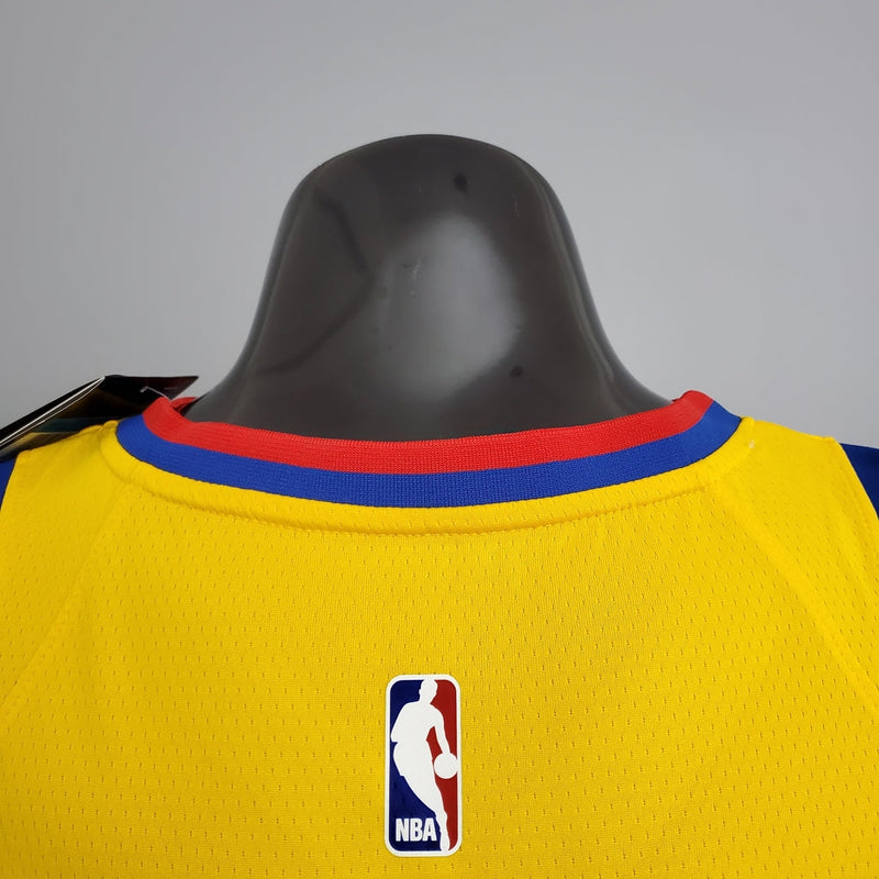 Regata Golden State Warriors Masculina - Amarela